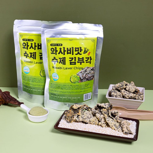 춘향골 와사비 맛 수제김부각 50g
